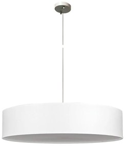 Φωτιστικό Οροφής White VK/03099PE/W VKLed Metal, Fabric