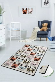 Χαλί Dogs 876CHL1106 Beige-Multi Conceptum Hypnose 140X190cm