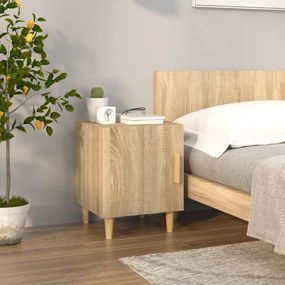 vidaXL Κομοδίνο Sonoma Δρυς από Επεξεργασμένο Ξύλο