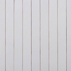 vidaXL Διαχωριστικό Δωματίου Λευκό 250 x 165 εκ. Μπαμπού