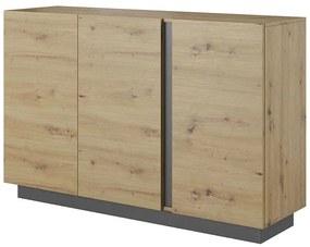 Μπουφές 36146-ARC-21 Artisan+Γραφίτης 138.2x90.5x40cm Μελαμίνη