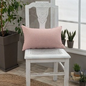 Μαξιλάρι Διακοσμητικό (Με Γέμιση) Aragona 06 Pink Teoran 30X50 Cotton-Polyester
