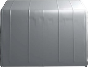 vidaXL Τέντα Αποθήκευσης Γκρι 300 x 300 εκ. Ατσάλινη