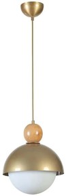 Φωτιστικό Οροφής Retro 846STL5158 Φ25x70cm E27 40W Gold Opviq