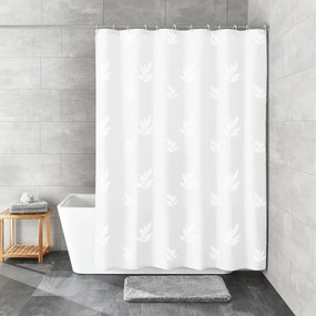 Κουρτίνα Μπάνιου Canton 4994 Snow White Kleine Wolke 180Πx200Υ 180x200cm Πολυέστερ