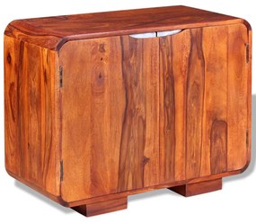 vidaXL Ντουλάπι 75 x 35 x 60 εκ. από Μασίφ Ξύλο Ακακίας