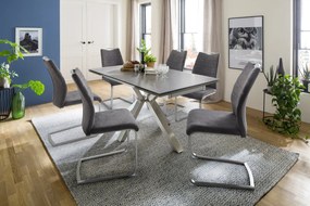 Τραπεζαρία Καφέ Μασίφ 180x90x76