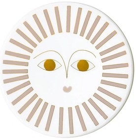 Σουβέρ Rosaly RD0051254 Φ10cm White-Somon Raeder Πορσελάνη