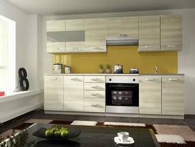Σετ κουζίνας Tucson 165, 260x52cm, 140 kg, Πλαστικοποιημένη μοριοσανίδα | Epipla1.gr