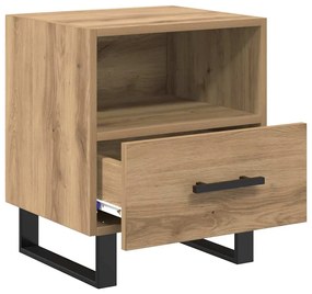 vidaXL Κομοδίνο Artisan Oak 40 x 35 x 47,5 εκ Επεξεργασμένο ξύλο