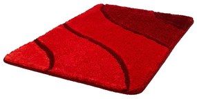 Πατάκι Μπάνιου Wave 5507 Ruby Red Kleine Wolke 55Χ65 Acrylic
