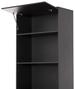 Βιβλιοθήκη γραφείου επαγγελματική Rosewood 80Χ40Χ200 Υεκ. 80x40x200 εκ.