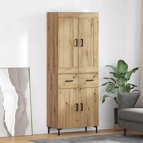 Highboard με συρτάρι 2 pcs Artisan Oak Επεξεργασμένο ξύλο