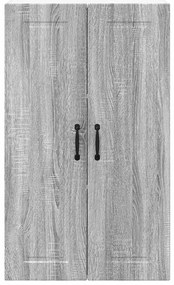 vidaXL Ντουλάπα Κουζίνας με ράφι Γκρίζο Σονομα 60 x 31 x 100 εκ.