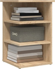 vidaXL Βοηθητικό Ντουλάπι Sonoma Δρυς 35 x 35 x 55 εκ. από Επεξ. Ξύλο