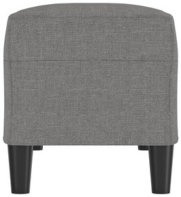 vidaXL Πάγκος Σκούρο Γκρι 100x35x41 εκ. Υφασμάτινος