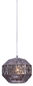 SE4288-01CL MATILDE PENDANT SMOKE GLASS E4