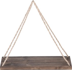 Ράφι Τοίχου Καρυδί ADAMER 60x1.6x13
