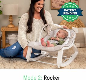 Αιώρα για το Μωρό Ingenuity Λευκό Γκρι