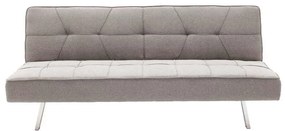 Καναπές-κρεβάτι Travis pakoworld 3θέσιος ύφασμα γκρι 175x83x74εκ