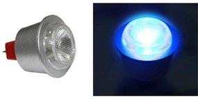 Adeleq Λάμπα Led Ισχύος Mr11 1W 12Vac-Dc 30° Μπλε 13-11314