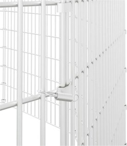vidaXL Περίφραξη Ζώων Ελεύθερης Βοσκής 10 Πάνελ 54x100εκ. Γαλβ. Σίδερο
