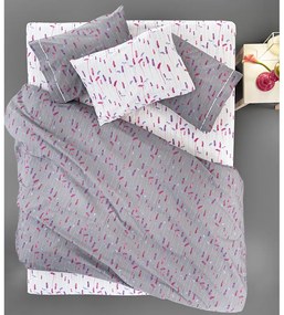 Σεντόνια Μονά (Σετ) Guy Laroche Eloise Purple Μωβ,Γκρι ΧΩΡΙΣ ΛΑΣΤΙΧΟ 165x265