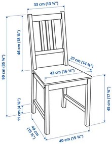 PINNTORP/PINNTORP τραπέζι και 4 καρέκλες, 125 cm 895.644.49