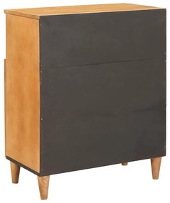 vidaXL Πλαϊνό γραφείο Ανοιχτό καφέ 33.5 x 60 x 75 εκ