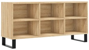 vidaXL Έπιπλο Τηλεόρασης Sonoma Δρυς 103,5 x 30 x 50 εκ. Επεξεργ. Ξύλο