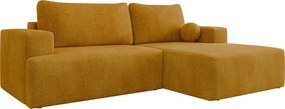 Γωνιακός καναπές Mivo-Moustardi-Δεξιά
