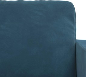 vidaXL Καναπές 2 pcs Μπλε