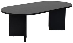 Τραπέζι σαλονιού Tabletod  σε μαύρη απόχρωση 119x60x40εκ