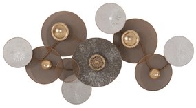 ΜΕΤΑΛΛΙΚΟ ΔΙΑΚΟΣΜΗΤΙΚΟ ΤΟΙΧΟΥ HM7165 ΧΡΥΣΟ ΛΕΥΚΟ 91x6x50Y εκ.