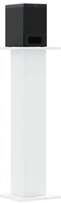 vidaXL Βάσεις Ηχείων 2 Τεμ. Λευκή 30x30x95 εκ. Επεξ. Ξύλο