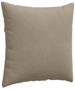 vidaXL Μαξιλάρι Καναπέ 2 pcs Taupe 60 x 60 cm ύφασμα