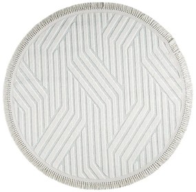 Χαλί Sosa 9001 614CCL4367 White Conceptum Hypnose 115X115cm Round
