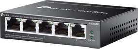 TP-LINK easy managed switch ES205GP, 5x Gigabit θύρες, PoE+, V1.0