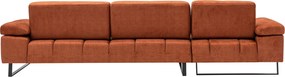 Corner Sofa Mustang Large Left - Orange Orange