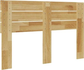 vidaXL Κεφαλάρι από Μασίφ Ξύλο Δρυς 120 εκ.