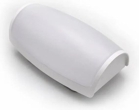 Adeleq LED Απλίκα PC 12W 4000K IP65 Λευκή 21-01210