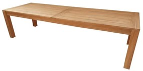 Table Pablo teak wood in natural shade 300x100x76cm 300x100x76 εκ.