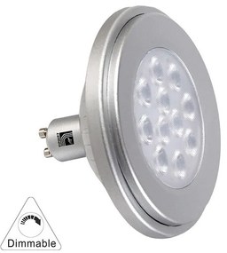 Adeleq Led Λάμπα Αλουμινίου Ar111 Gu10 12W 230V 36° Ντιμαριζόμενη Ψυχρό 13-1111209