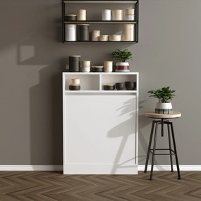 Πτυσσόμενο Τραπέζι Λευκό CLEEL 70x15x96