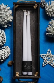 Taper Candle Eladro 30cm σετ 2 τεμαχίων Velvet - Luz your senses 305.10-10