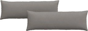 VidaXL Μαξιλάρι Καναπέ 2 τμχ. ύφασμα Taupe 120 x 40 cm