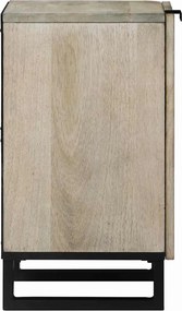 vidaXL Ντουλάπα Νιπτήρα Mπάνιου Λευκό 38 x 33,5 x 58 εκ.