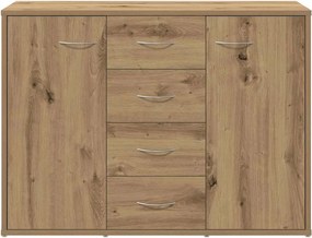 vidaXL Ντουλάπι Αρτισιανή Δρυς 88x30x64 εκ. από Επεξεργ. Ξύλο