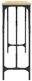 vidaXL Τραπέζι Κονσόλα Sonoma Δρυς 200x29x75 εκ. Επεξεργασμένο Ξύλο
