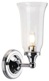 Απλίκα Φωτιστικό Τοίχου Μπάνιου LED G9 3W IP44 3000K Austen BATH-AUSTEN2-PC Elstead BATH-AUSTEN2-PC Νίκελ Ματ